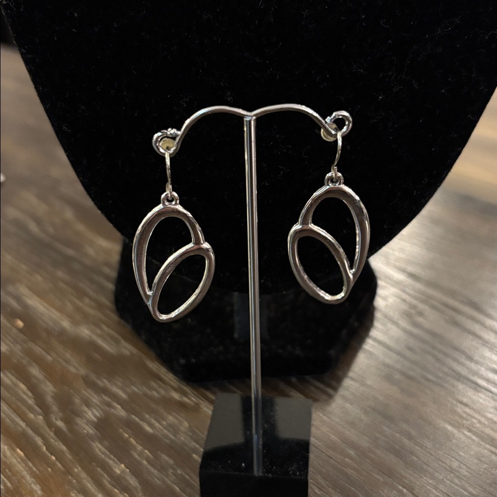 Silver Hoop Earrings